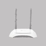 Router Inalámbrico WISP, 2.4 GHz, 300 Mbps, 2 antenas externas omnidireccional 5 dBi, 4 Puertos LAN 10/100 Mbps, 1 Puerto WAN 10/100 Mbps, control de ancho de banda